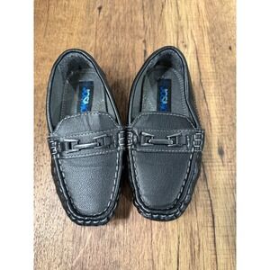 Kids Black Loafer Mocassin Shoes Size 9 Slip On Casual Dress Josmo
